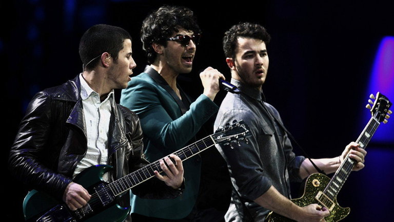 Los Jonas Brothers, en su primera etapa. EP