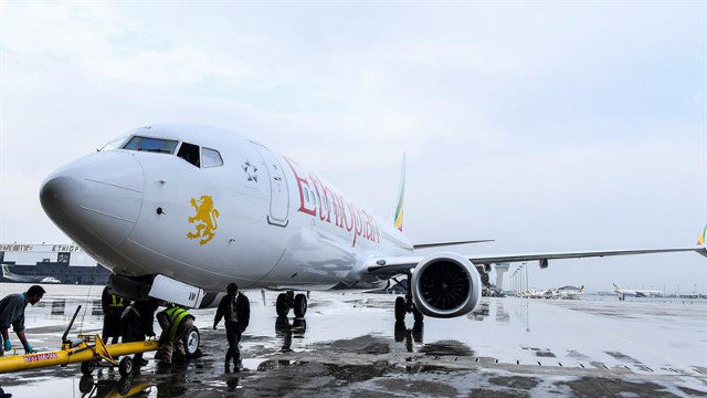 Avión que realiza viajes en Etiopía. EFE