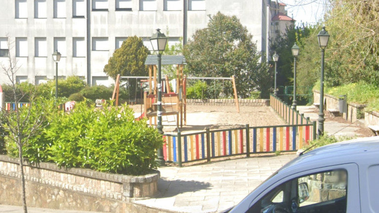 Parque infantil próximo al lugar donde ocurrieron los hechos. GSV