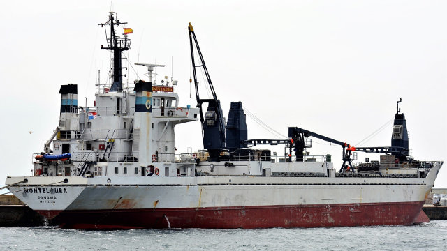 El carguero Montelaura. GILDO M. COUCEIRO (SHIPSPOTTING)