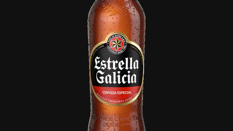 Botella de Estrella Galicia de 66 centilitros - Portada