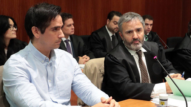 Rodrigo Lanza, en el juicio. JAVIER CEBOLLADA (EFE)