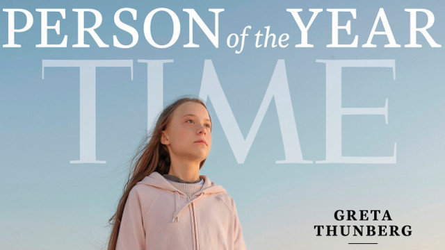 Greta Thunberg protagoniza a portada da revista Time. EP
