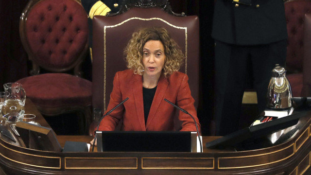 A presidenta do Congreso dos Deputados, Meritxell Batet. EFE