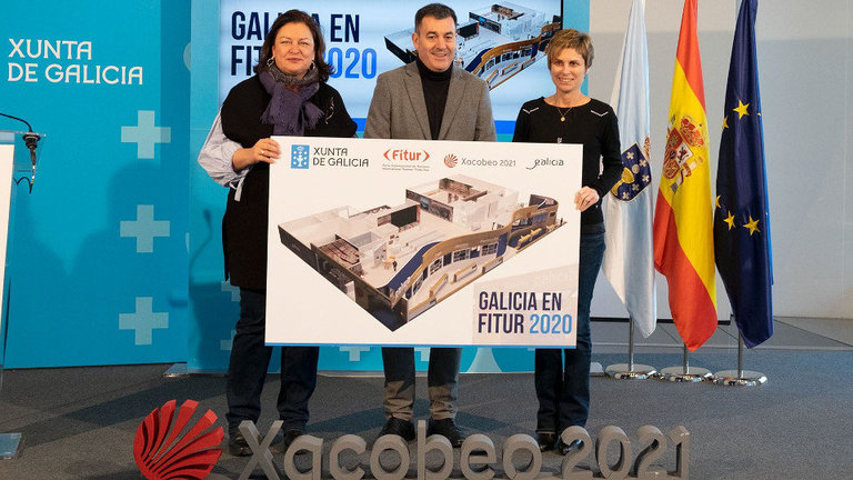 Presentación da proposta de Galicia en Fitur. XUNTA DE GALICIA