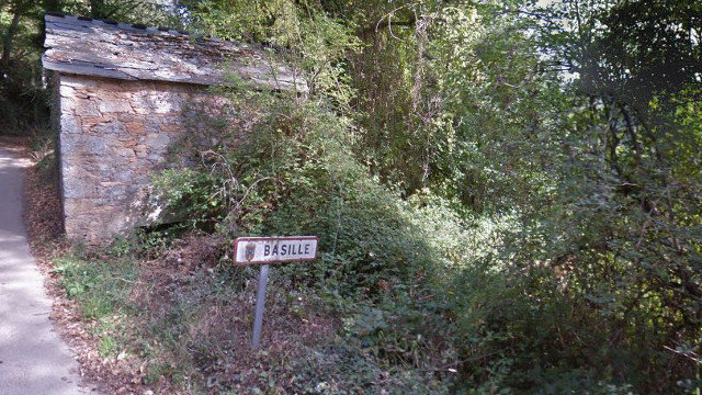 La aldea de Basille, en Baralla. GOOGLE MAPS
