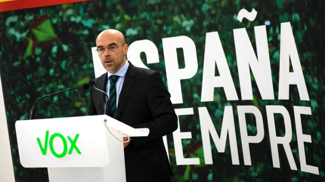 O portavoz de Acción Política de Vox, Jorge Buxadé. EFE