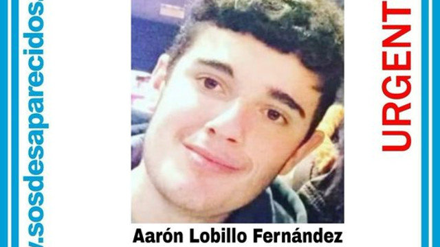 Aarón Lobillo Fernández, joven desaparecido en A Coruña. SOS DESAPARECIDOS