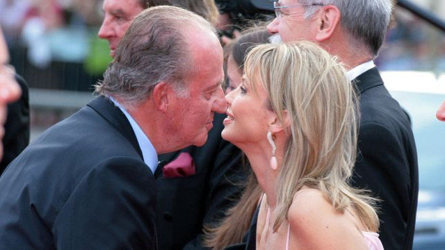 Don Juan Carlos y Corinna, en una imagen de archivo. EFE