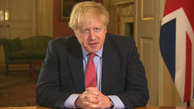 Boris Johnson se dirixíu ao país. EP