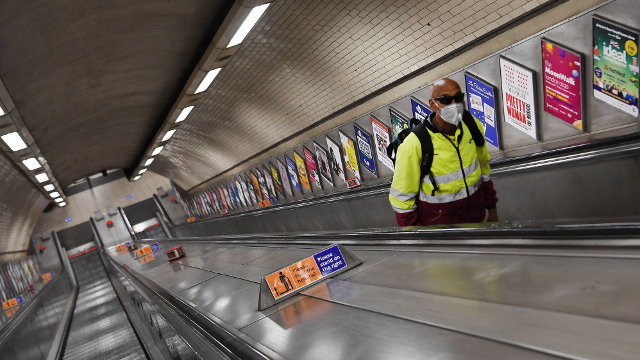 Imagen del metro de Londres. ANDY RAIN (Efe)