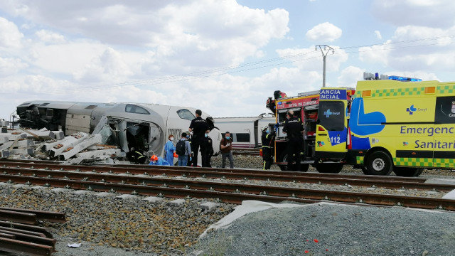 Accidente ferroviario en Zamora. EP