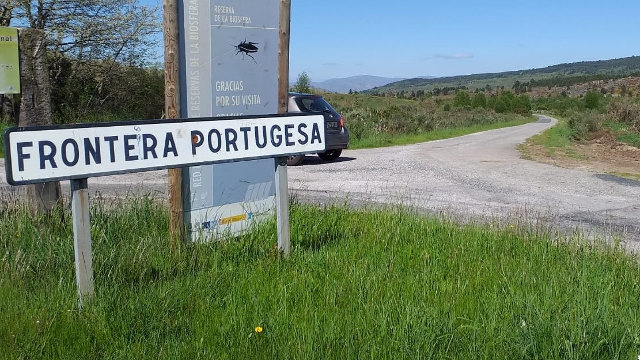 Un paso fronterizo con Portugal.EFE