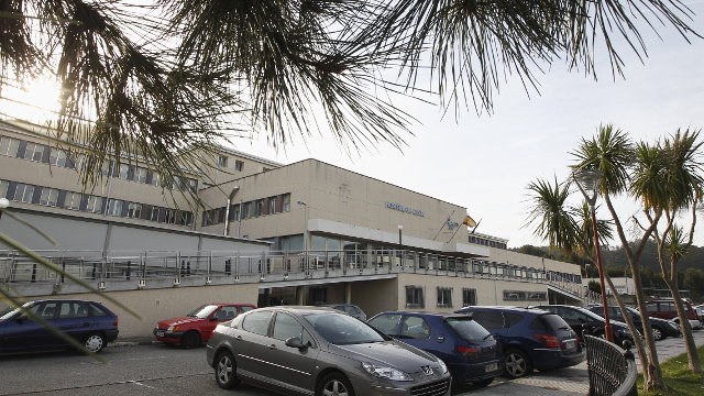 Hospital da Mariña, en Burela.JMª ÁLVEZ