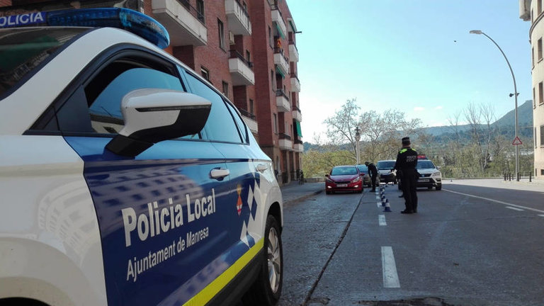 Policía Local de Manresa. EUROPA PRESS.