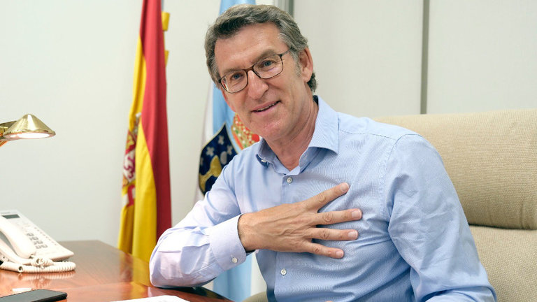 Alberto Núñez Feijóo. TWITTER