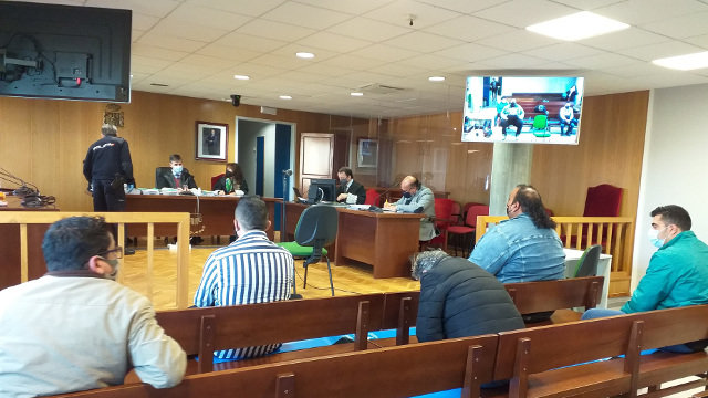 El juicio celebrado en la Audiencia de Pontevedra. EP