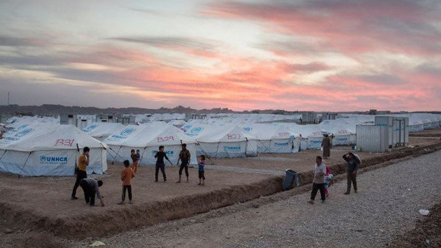 Un campo de refugiados en Irak. ACNUR