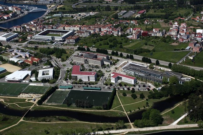 Vista aérea del campus capitalino