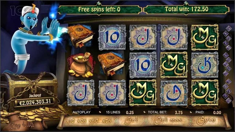 Millionaire Genie es una de las 'slots' más conocidas de la casa de juego 888