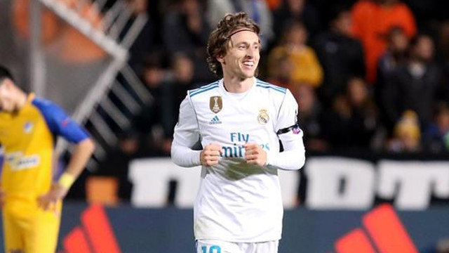 El futbolista del Real Madrid Luka Modric.KATIA CHRISTODOULOU (EFE)