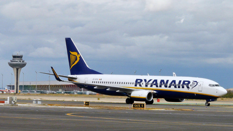 Un avión de Ryanair. EP