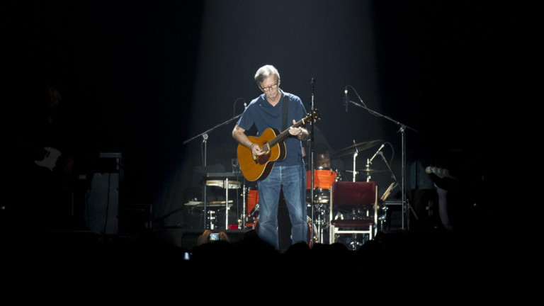 Eric Clapton, en un concierto. EFE.