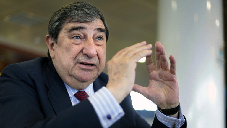 El expresidente del Deportivo de La Coruña, Augusto César Lendoiro. EP
