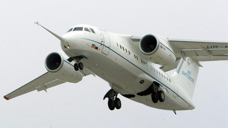 Avión ruso accidentado. EFE