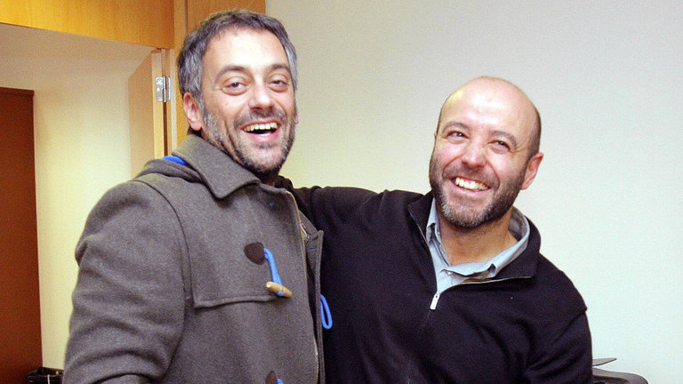 Xulio Ferreiro y Luís Villares, en 2016. XOÁN REY