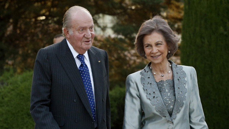 Juan Carlos y Sofía. EFE