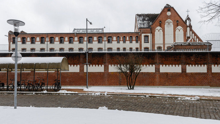 Vista general de la prisión de Neumünster. JENS SCHLUETER (EFE)