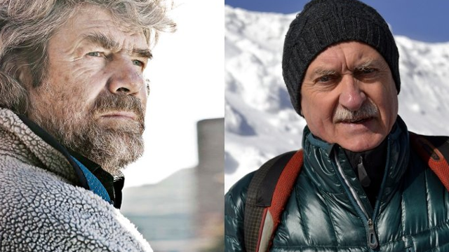Reinhold Messner e Krzysztof Wielicki. FUNDACIÓN PRINCESA DE ASTURIAS
