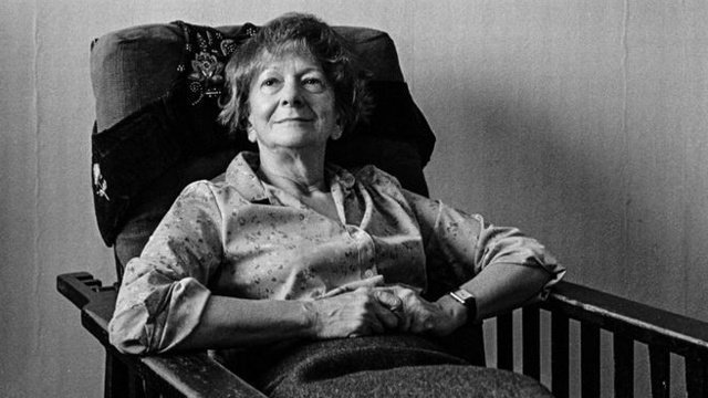 La poeta Wislawa Szymborska. JOANNA HELANDER