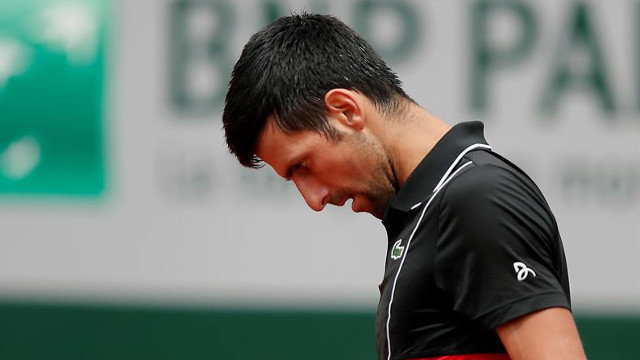 Novak Djokovic, durante el partido contra Roberto Bautista. IAN LANGSDON (EFE)