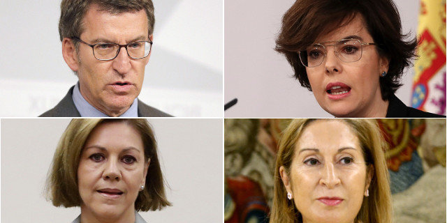 Los posibles candidatos a la sucesión de Rajoy