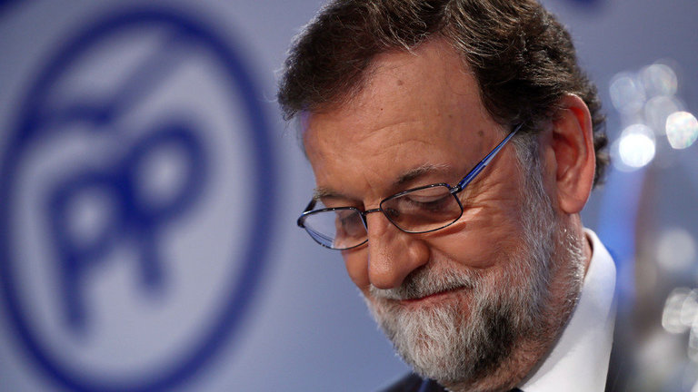 El expresidente del Gobierno Mariano Rajoy. MARISCAL
