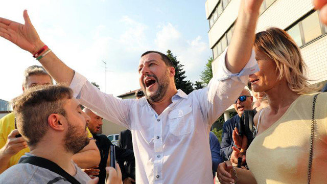 Matteo Salvini. FABRIZIO RADAELLI