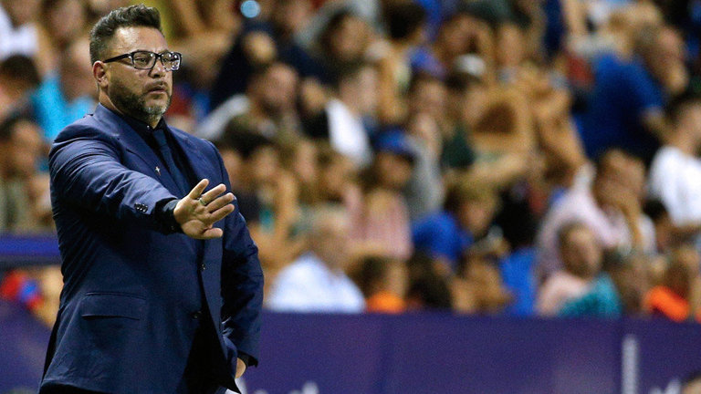 El entrenador del Celta de Vigo, el argentino Antonio Mohamed. MIGUEL ÁNGEL POLO (EFE)