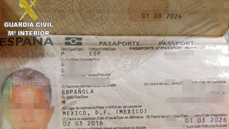 DNI del hispano-mexicano detenido en Culleredo. EP