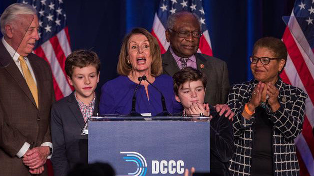 Nancy Pelosi, líder de la minoría demócrata de la Cámara de Representantes ERIK S LESSER
