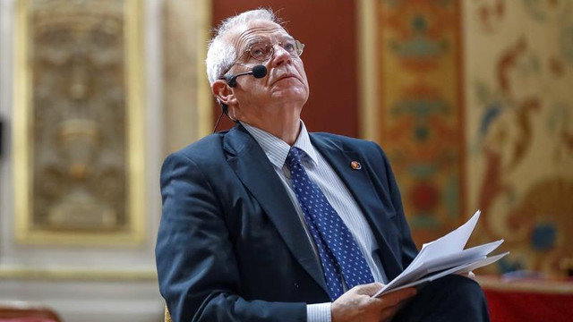 El ministro Josep Borrell. EMILIO NARANJO