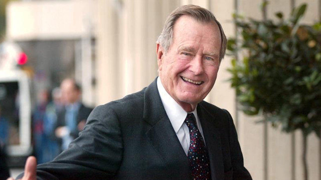 George H. W. Bush, en una imagen de archivo. KIMMO MfNTYLf
