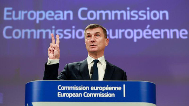 El comisario europeo de Mercado Digital, Andrus Ansip. STEPHANIE LECOCQ