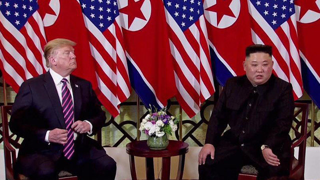 Donald Trump y Kim Jong-un.RITCHIE B. TONGO