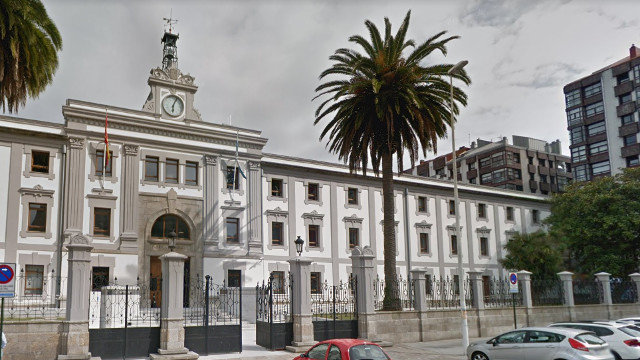Audiencia Provincial da Coruña. GOOGLE MAPS