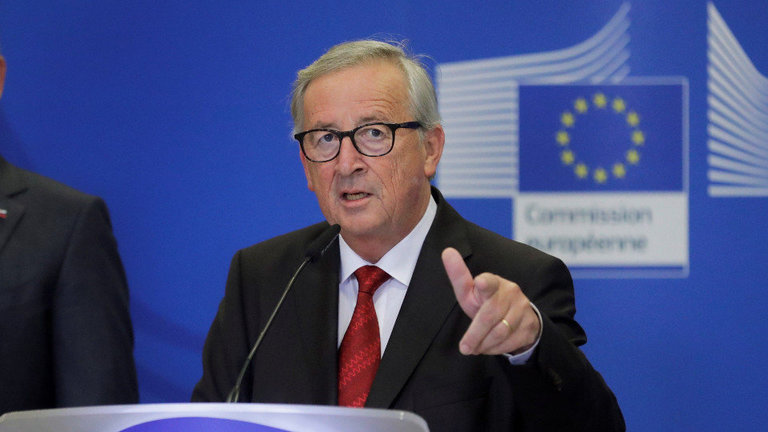 El presidente de la Comisión Europea, Jean-Claude Juncker. OLIVIER HOSLET (EFE)