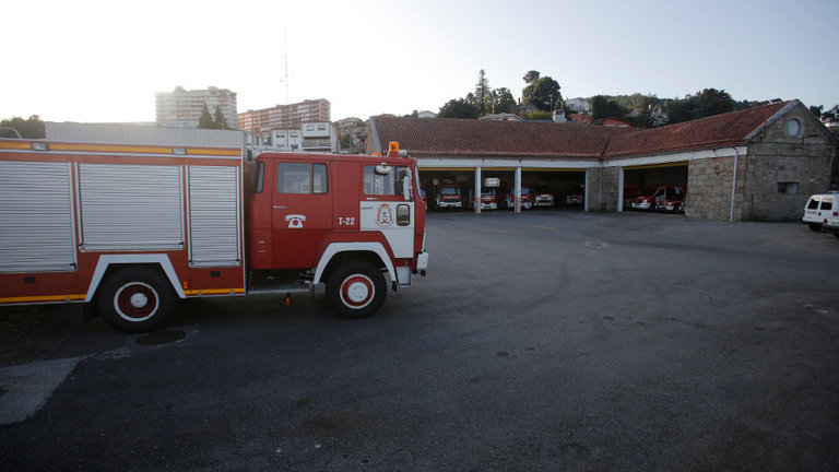 Parque de bomberos de Pontevedra. ADP