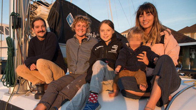 Greta Thunberg viajará en catamarán con una familia australiana. @GretaThunberg