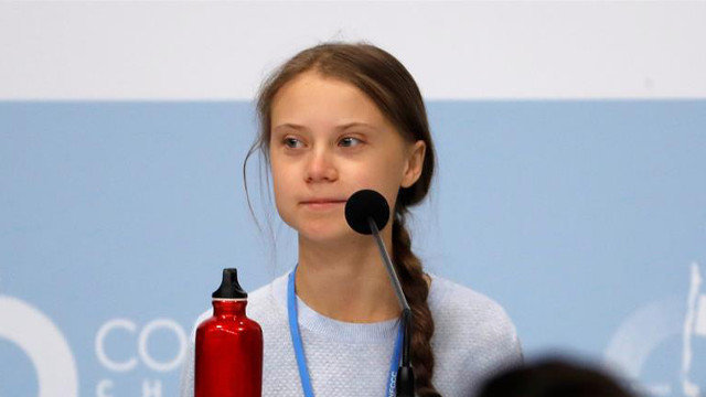 Greta Thunberg interviene en un debate de la Cumbre del Clima. J.J. GUILLÉN